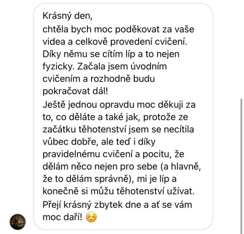 Recenze maminky na těhotensk&yacute; cvičebn&iacute; program