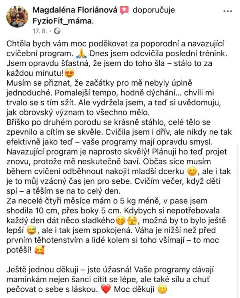 Recenze od z&aacute;kaznice