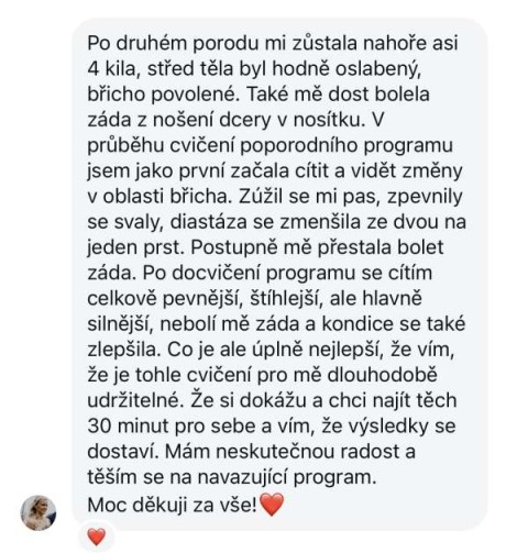 Recenze od z&aacute;kaznice