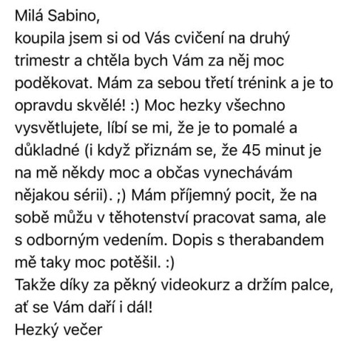 Recenze od z&aacute;kaznice