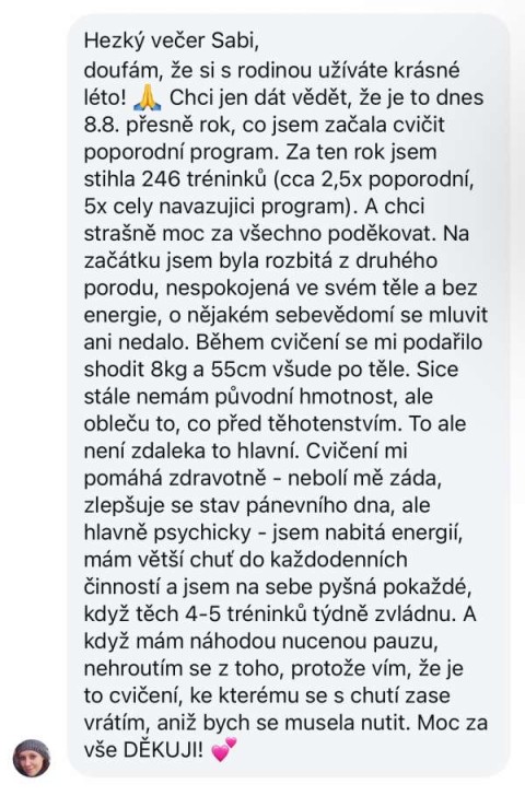 Recenze od z&aacute;kaznice
